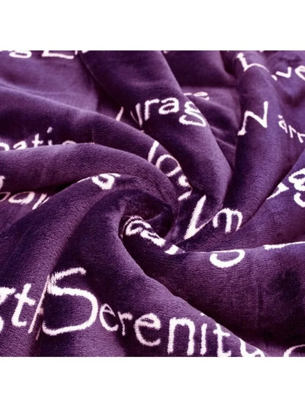 Super Soft Sherpa Blanket - Warm Hugs, Get Well Gift, Positive Energy, 50x65